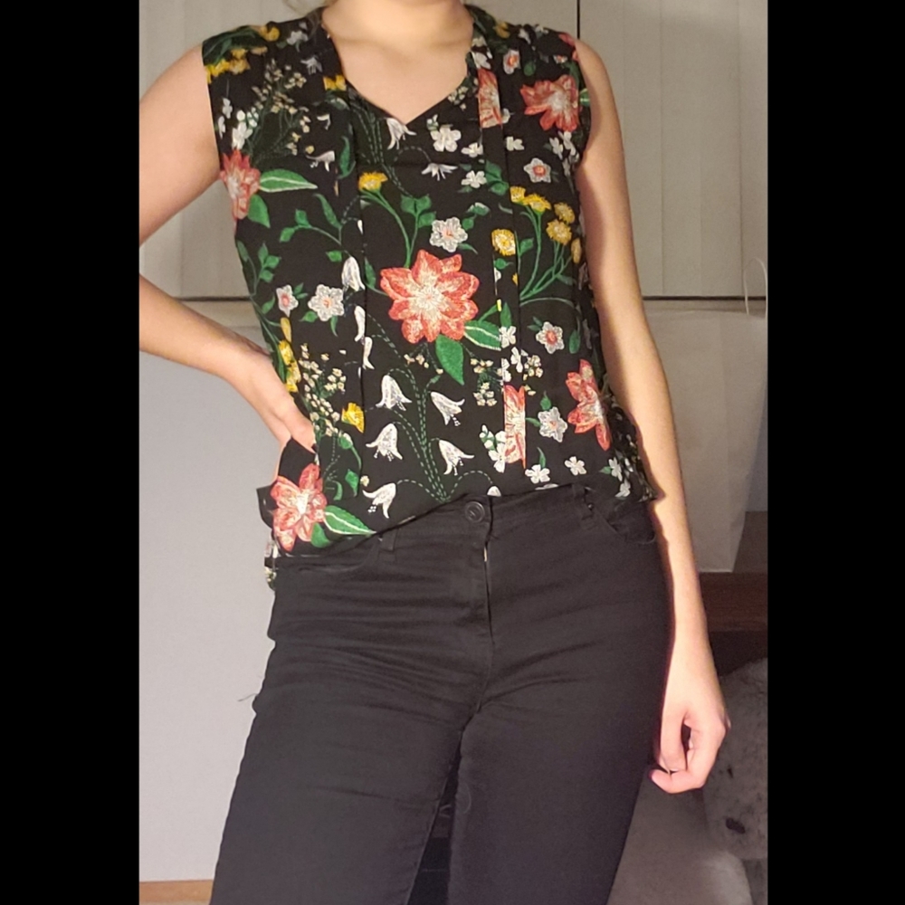 Floral dress shirt!